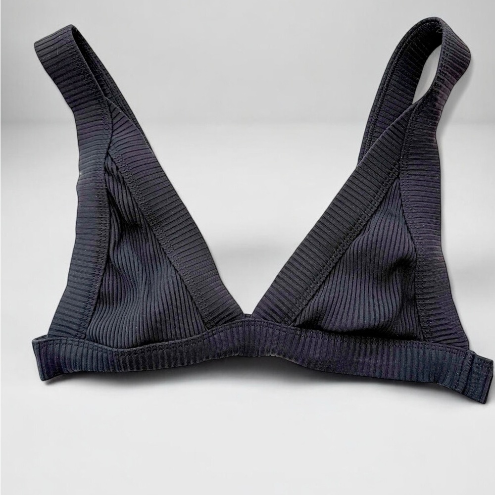 Minimale Animale Ribbed Bikini Top – Celeb Favorite, Size L